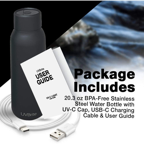 UVBrite UVC Water Purifying, SelfCleaning, Insulated